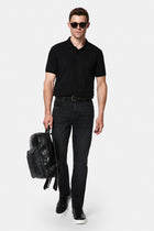 Siyah Relaxed Fit Rahat Kesim 5 Cep Pamuklu Denim Pantolon
