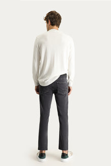 Koyu Füme Slim Fit Dar Kesim Likralı Denim Pantolon