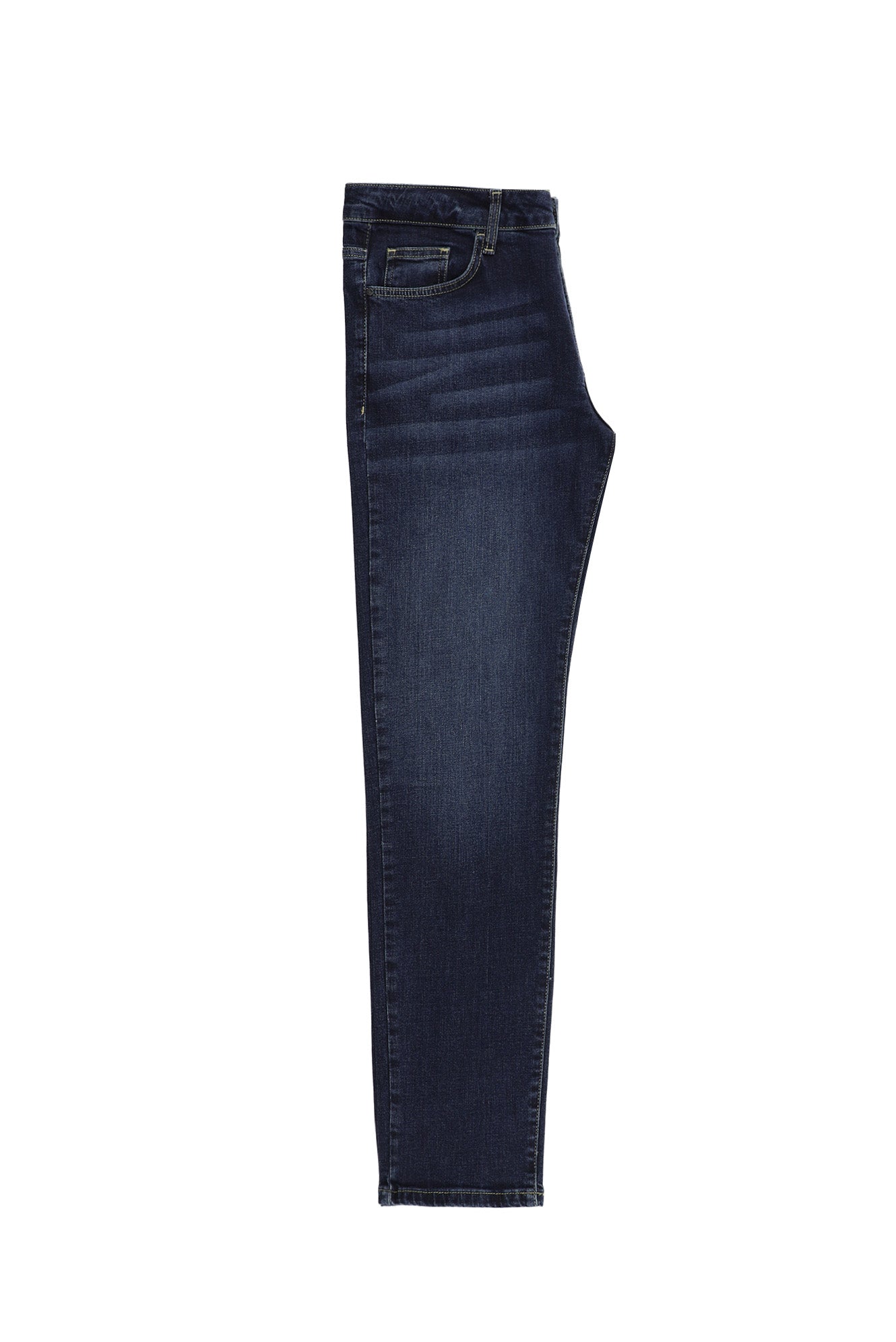 İndigo Regular Fit Denim Pamuklu Pantolon