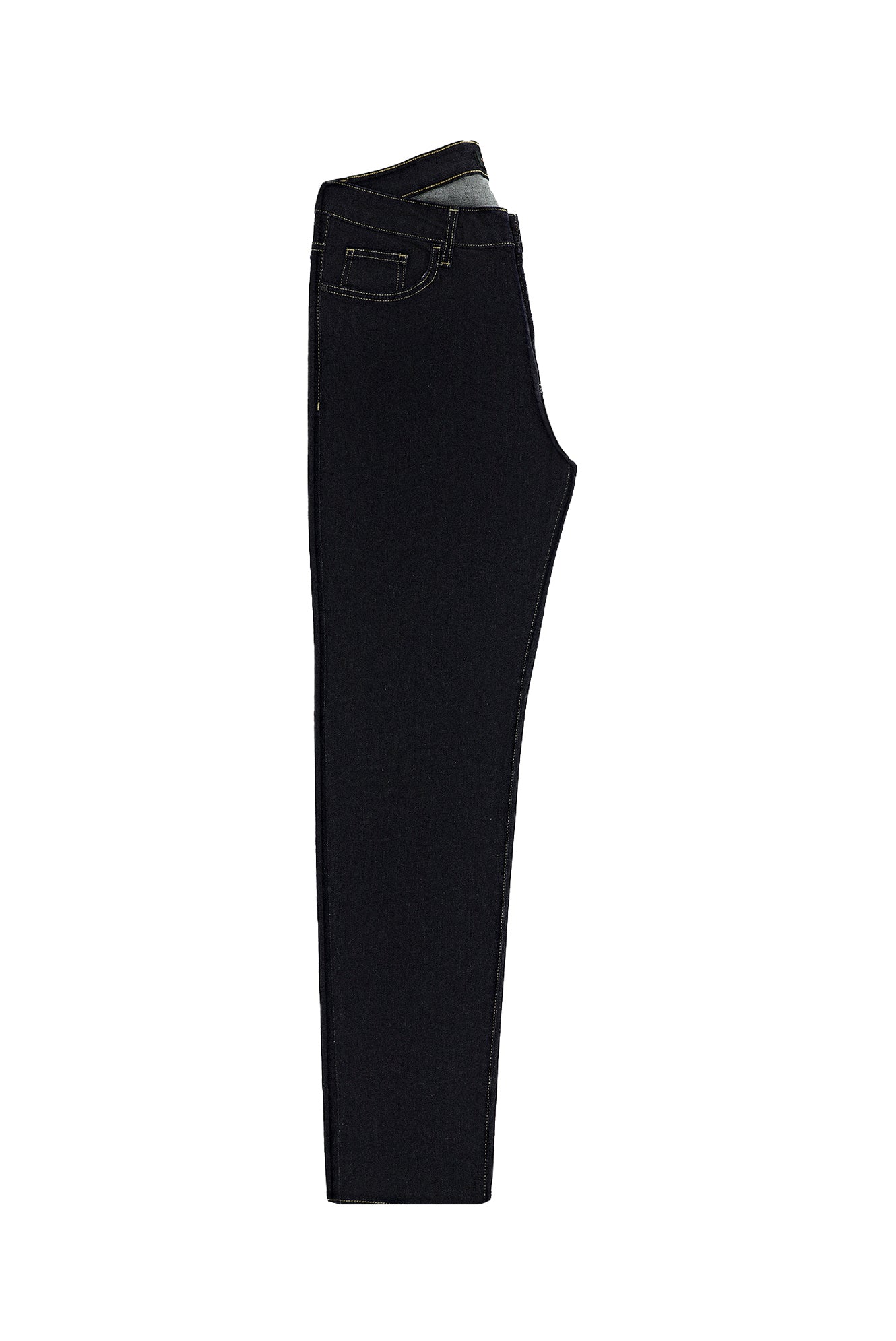 Koyu İndigo Regular Fit Denim Pamuklu Pantolon