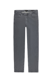 Orta Gri Super Slim Fit Ekstra Dar Kesim Likralı Denim Pantolon