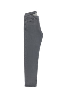 Orta Gri Regular Fit Likralı Denim Pantolon