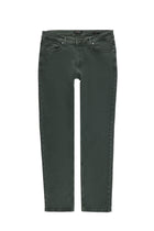 Orta Haki Regular Fit Likralı Denim Pantolon