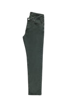 Orta Haki Regular Fit Likralı Denim Pantolon