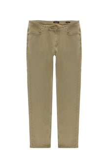 Açık Vizon Super Slim Fit Ekstra Dar Kesim Likralı Denim Pantolon