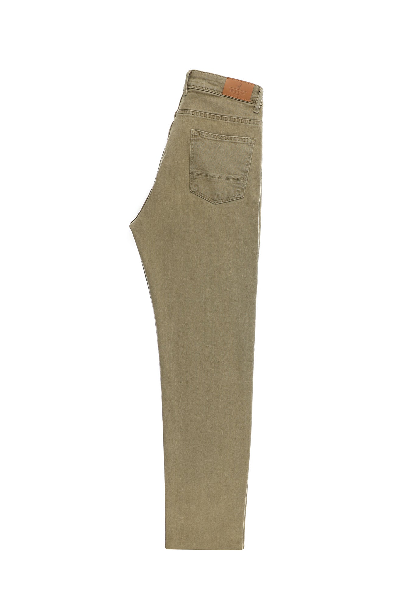 Açık Vizon Regular Fit Likralı Denim Pantolon