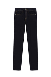 Koyu Lacivert Slim Fit Dar Kesim Likralı Denim Pantolon