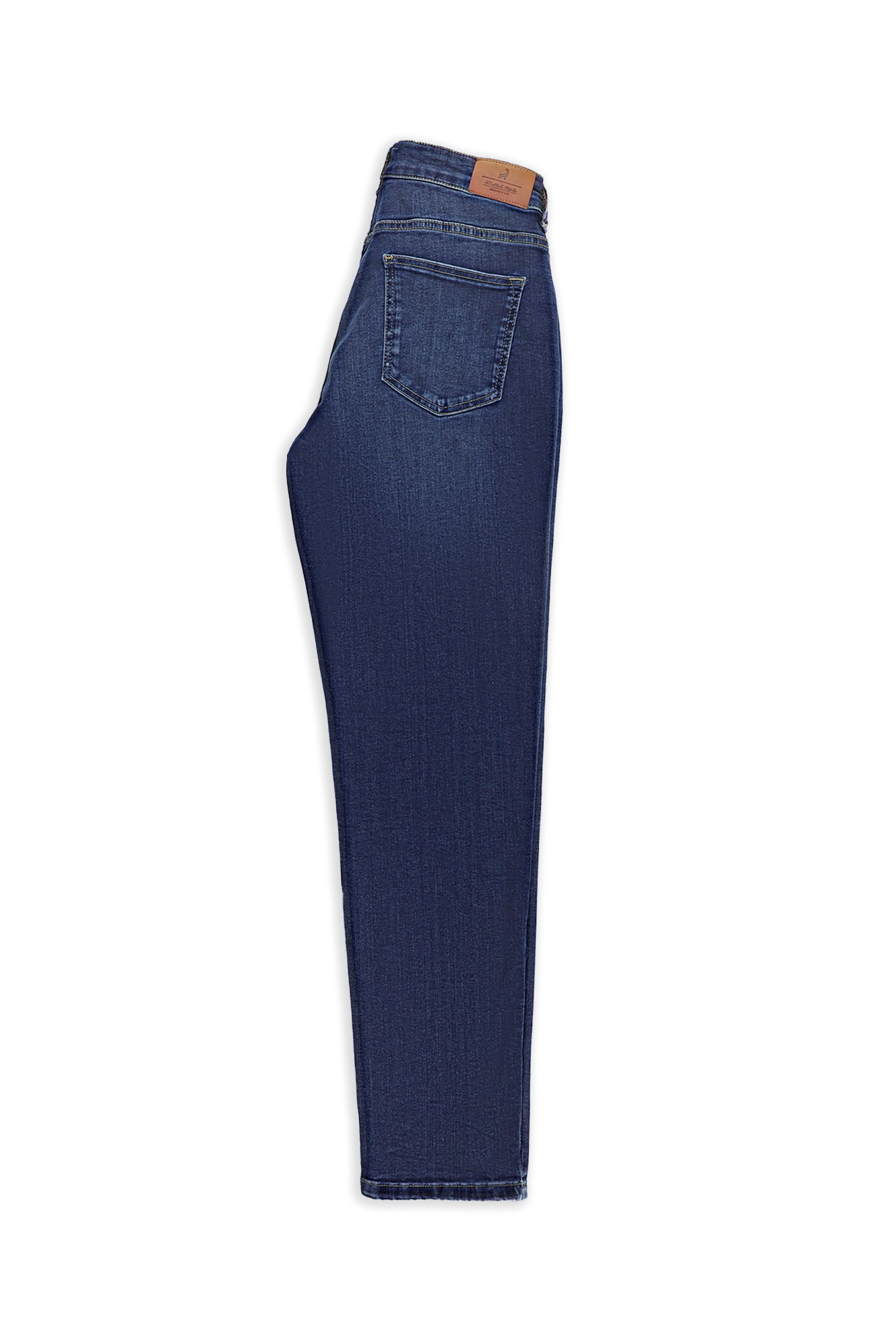 İndigo Regular Fit Likralı Denim Pantolon