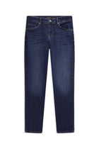 Koyu İndigo Regular Fit Likralı Denim Pantolon