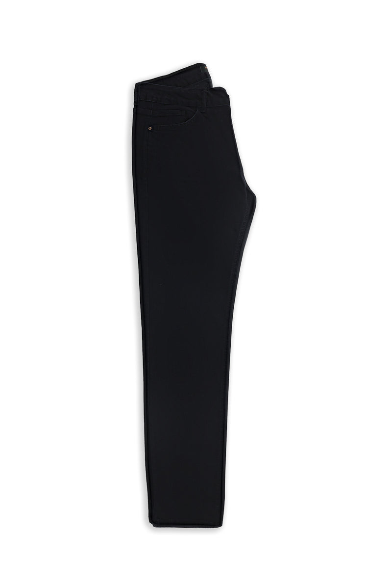 Koyu Lacivert Regular Fit Likralı Denim Pantolon