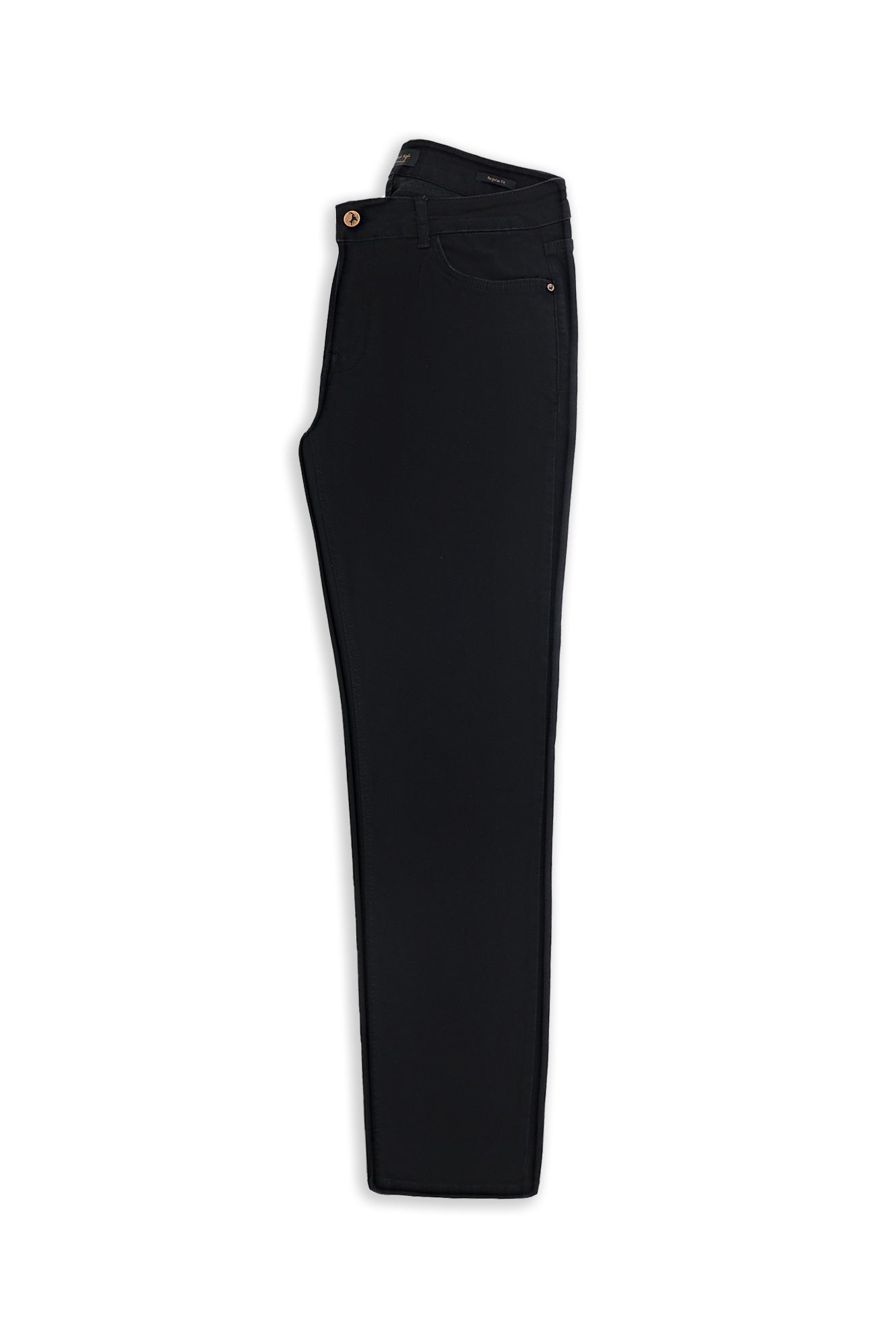 Koyu Lacivert Regular Fit Likralı Denim Pantolon