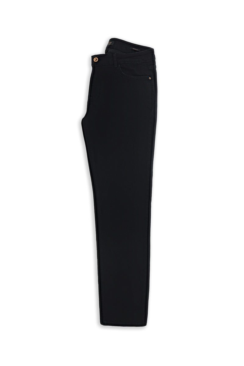 Koyu Lacivert Regular Fit Likralı Denim Pantolon