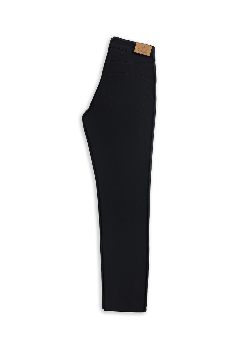 Koyu Lacivert Regular Fit Likralı Denim Pantolon