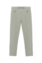 Açık Gri Slim Fit Dar Kesim Likralı Tokalı Klasik Kumaş Pantolon