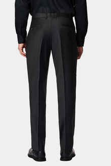 Koyu Füme 4 Drop Relaxed Fit Rahat Kesim Yünlü Klasik Kuma? Pantolon-Abdullah Ki??l?