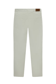 Kırık Beyaz Regular Fit Lyocell Likralı Denim Look Pantolon