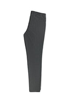 Koyu Füme Super Slim Fit Ekstra Dar Kesim Yünlü Beli Lastikli İpli Pantolon