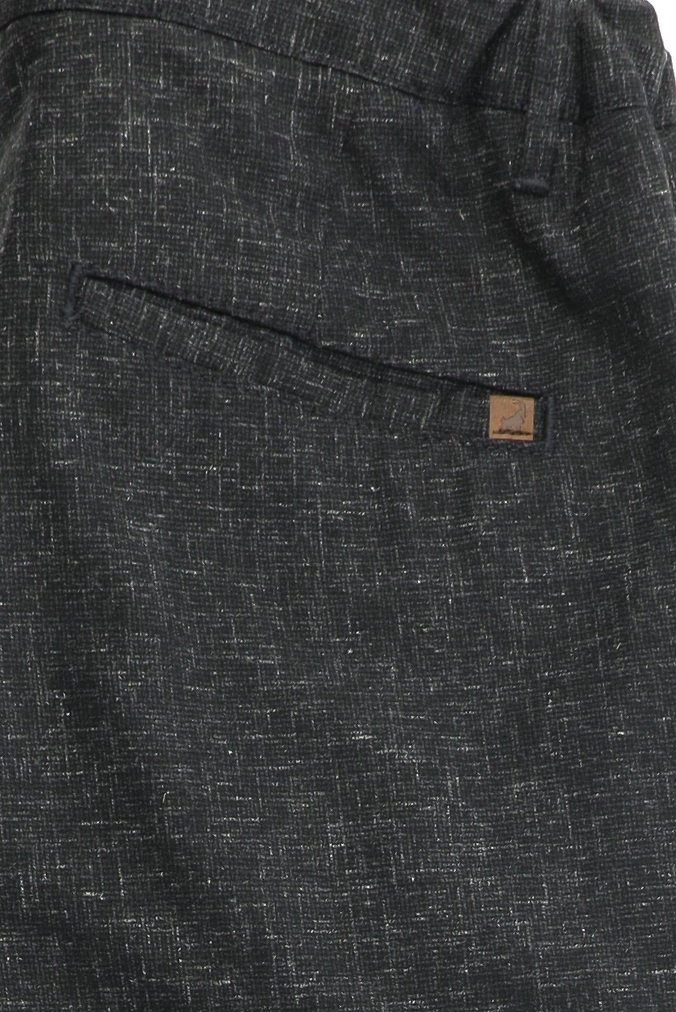 Orta Antrasit Slim Fit Dar Kesim Likra Klasik Kumaş Pantolon