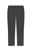 Koyu Kahve Slim Fit Dar Kesim Desenli Likralı Klasik Kumaş Pantolon