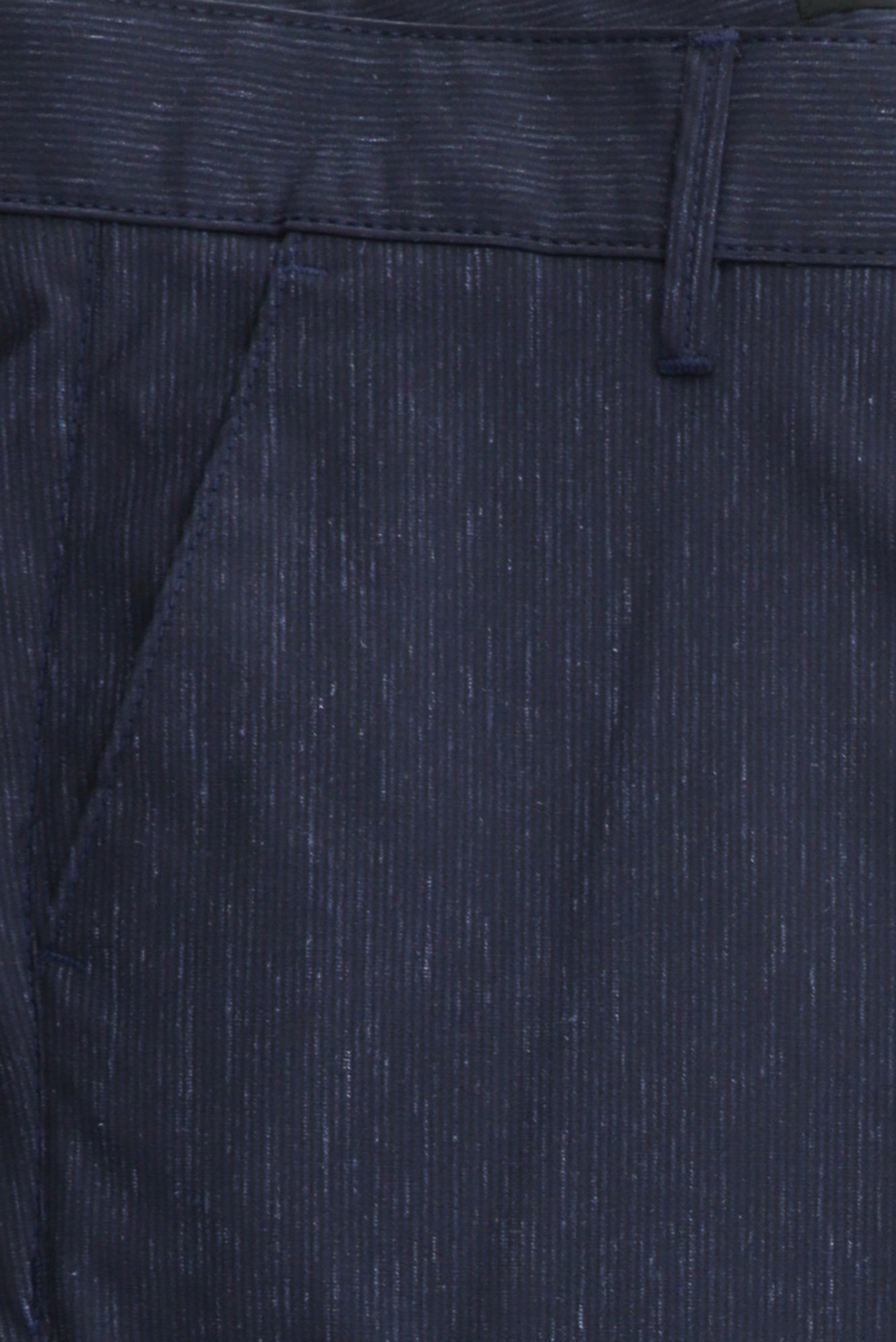 Orta Lacivert Likralı Desenli Klasik Kumaş Pantolon