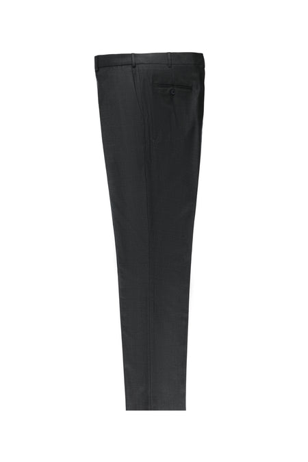Orta Antrasit 7 Drop Slim Fit Dar Kesim Yünlü Klasik Kuma? Pantolon-Abdullah Ki??l?