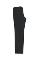 Siyah Regular Fit Beli İpli Likralı Gofre Klasik Kumaş Pantolon