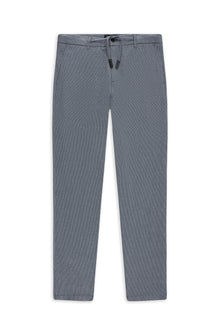 Koyu Füme Regular Fit Beli İpli Likralı Gofre Klasik Kumaş Pantolon