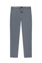 Koyu Füme Regular Fit Beli İpli Likralı Gofre Klasik Kumaş Pantolon