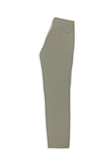 Koyu Vizon Regular Fit Beli İpli Likralı Gofre Klasik Kumaş Pantolon