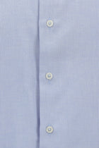 Aç?k Mavi Uzun Kol Slim Fit Dar Kesim Oxford Pamuk Gömlek-Abdullah Ki??l?