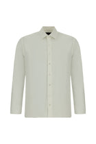 Beyaz Uzun Kol Slim Fit Dar Kesim Oxford Pamuk Gömlek