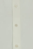 Beyaz Uzun Kol Slim Fit Dar Kesim Oxford Pamuk Gömlek-Abdullah Ki??l?