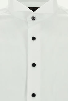 Beyaz Slim Fit Dar Kesim Pamuk Ata Yaka Gömlek