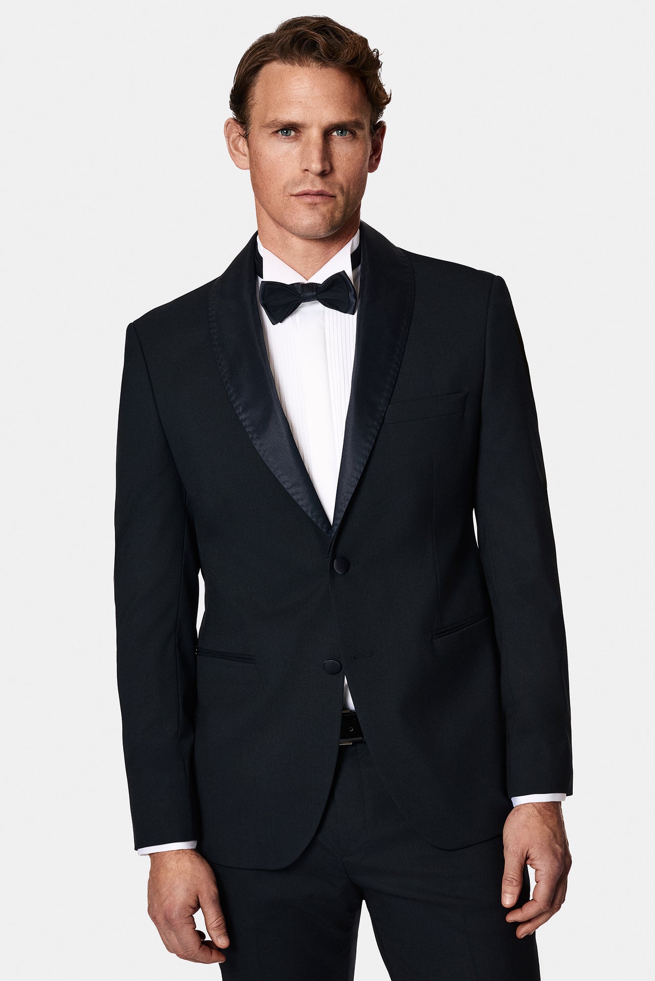 Beyaz Ata Yaka Slim Fit Dar Kesim Pamuk Piliseli Gömlek-Abdullah Ki??l?