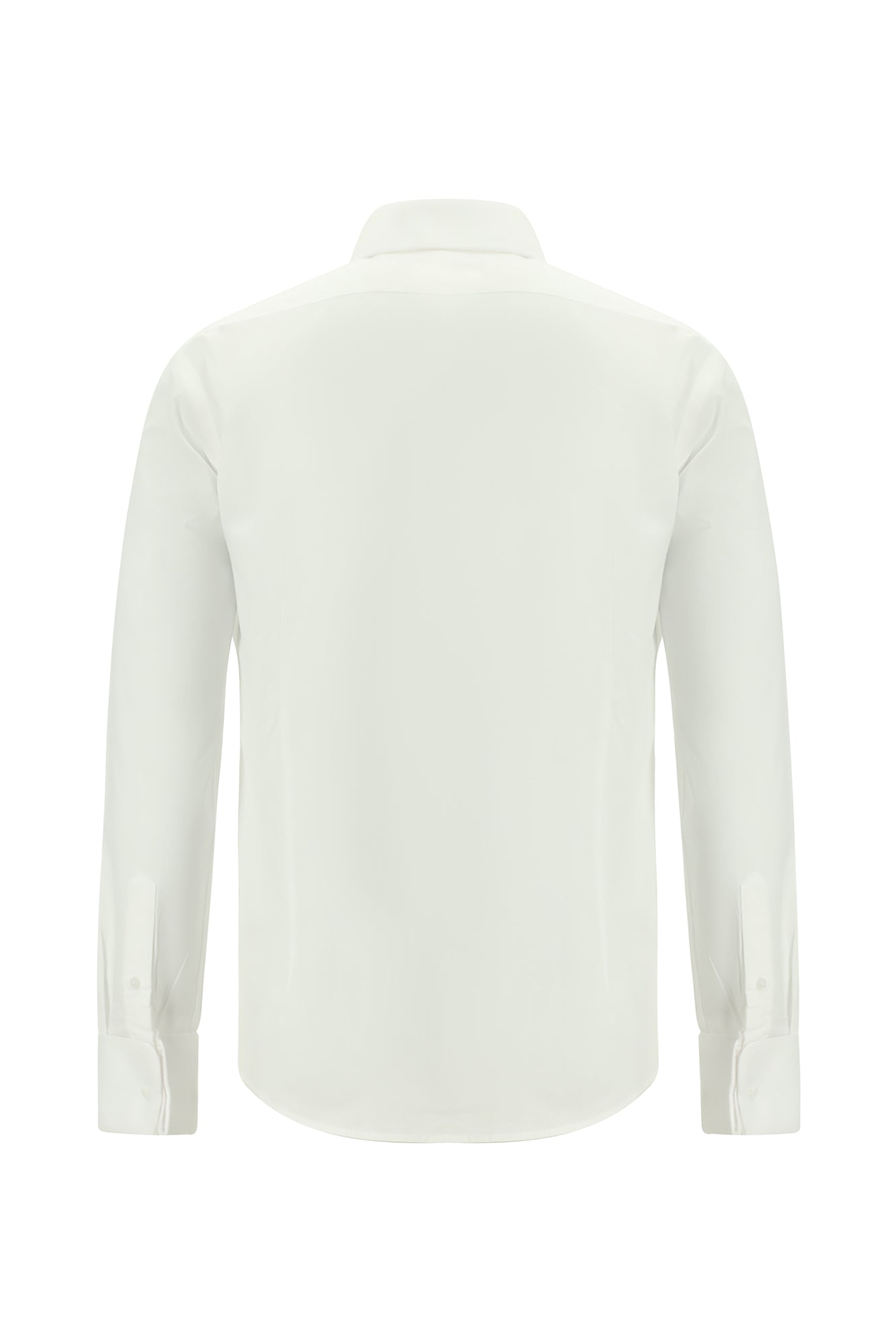 Beyaz Uzun Kol Slim Fit Gömlek