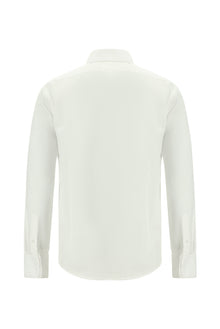 Beyaz Uzun Kol Slim Fit Gömlek