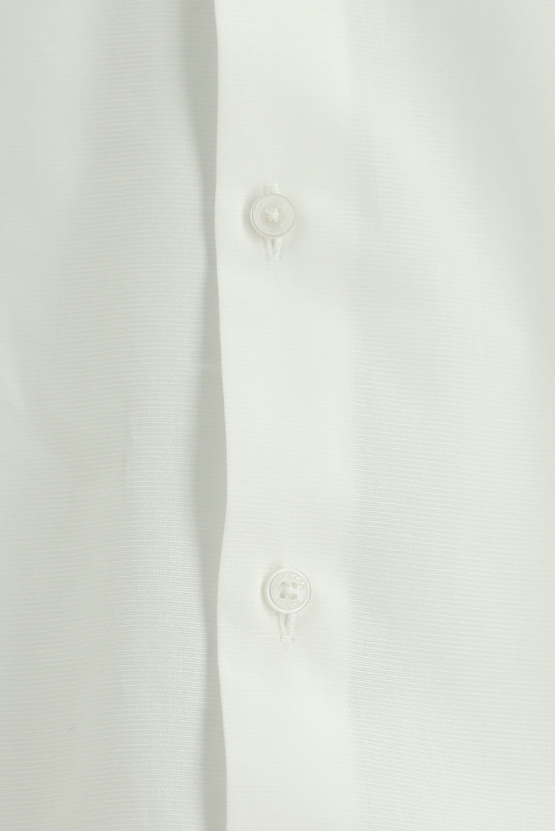 Beyaz Uzun Kol Slim Fit Gömlek