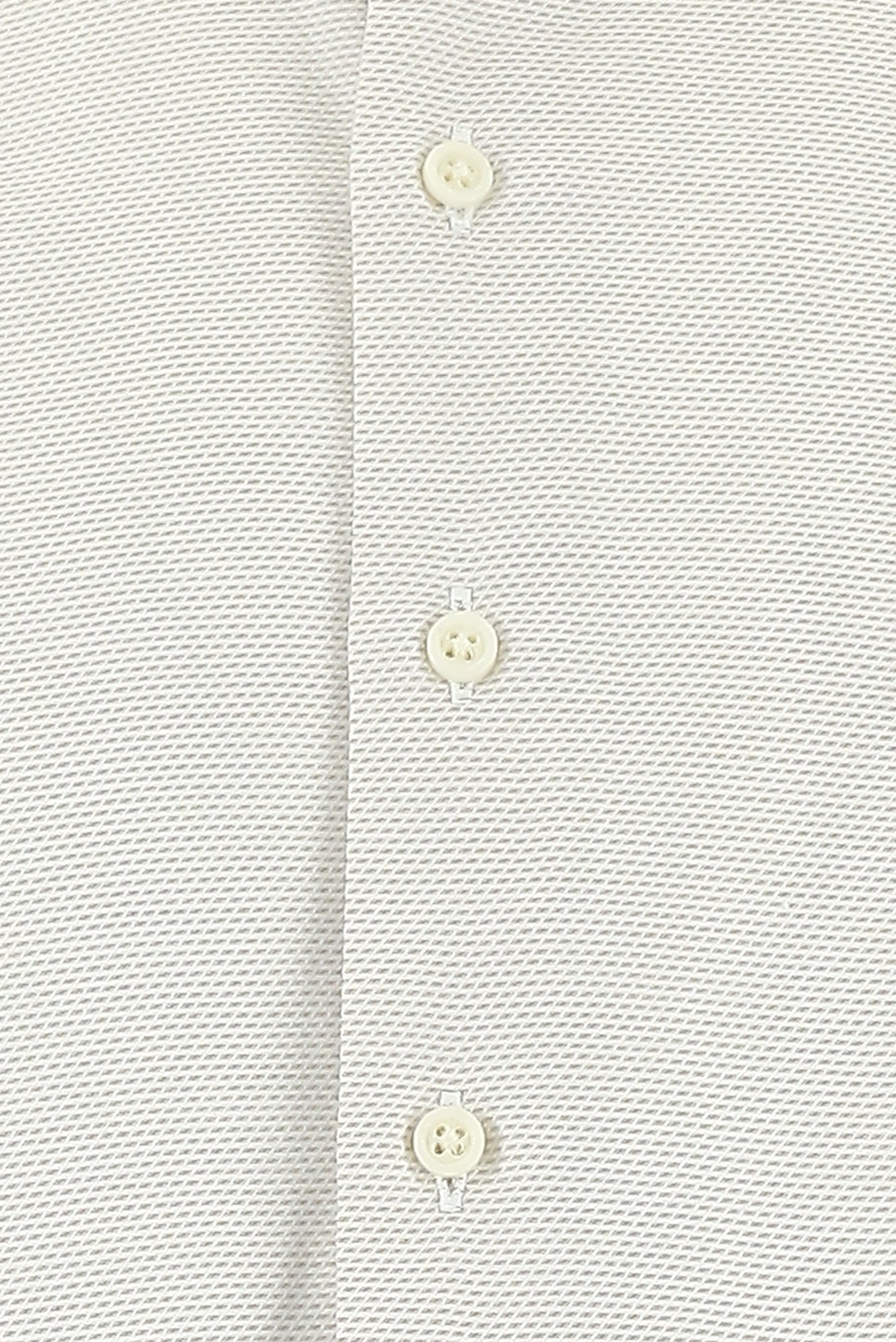 Açık Bej Uzun Kol Slim Fit Dar Kesim Klasik Desenli Pamuk Gömlek