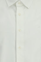 Beyaz Uzun Kol Slim Fit Dar Kesim Klasik Pamuk Gömlek