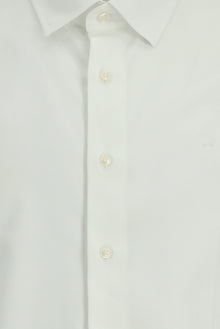 Beyaz Uzun Kol Slim Fit Dar Kesim Klasik Pamuk Gömlek