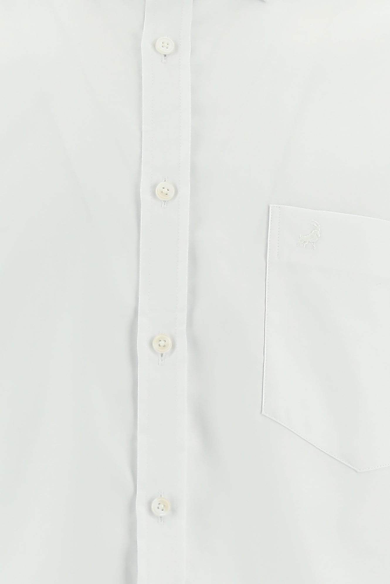 Beyaz Uzun Kol Non Iron Oxford Klasik Pamuk Gömlek