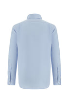 Uçuk Mavi Uzun Kol Non Iron Saten Klasik Pamuk Gömlek