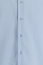 Uçuk Mavi Uzun Kol Non Iron Saten Klasik Pamuk Gömlek