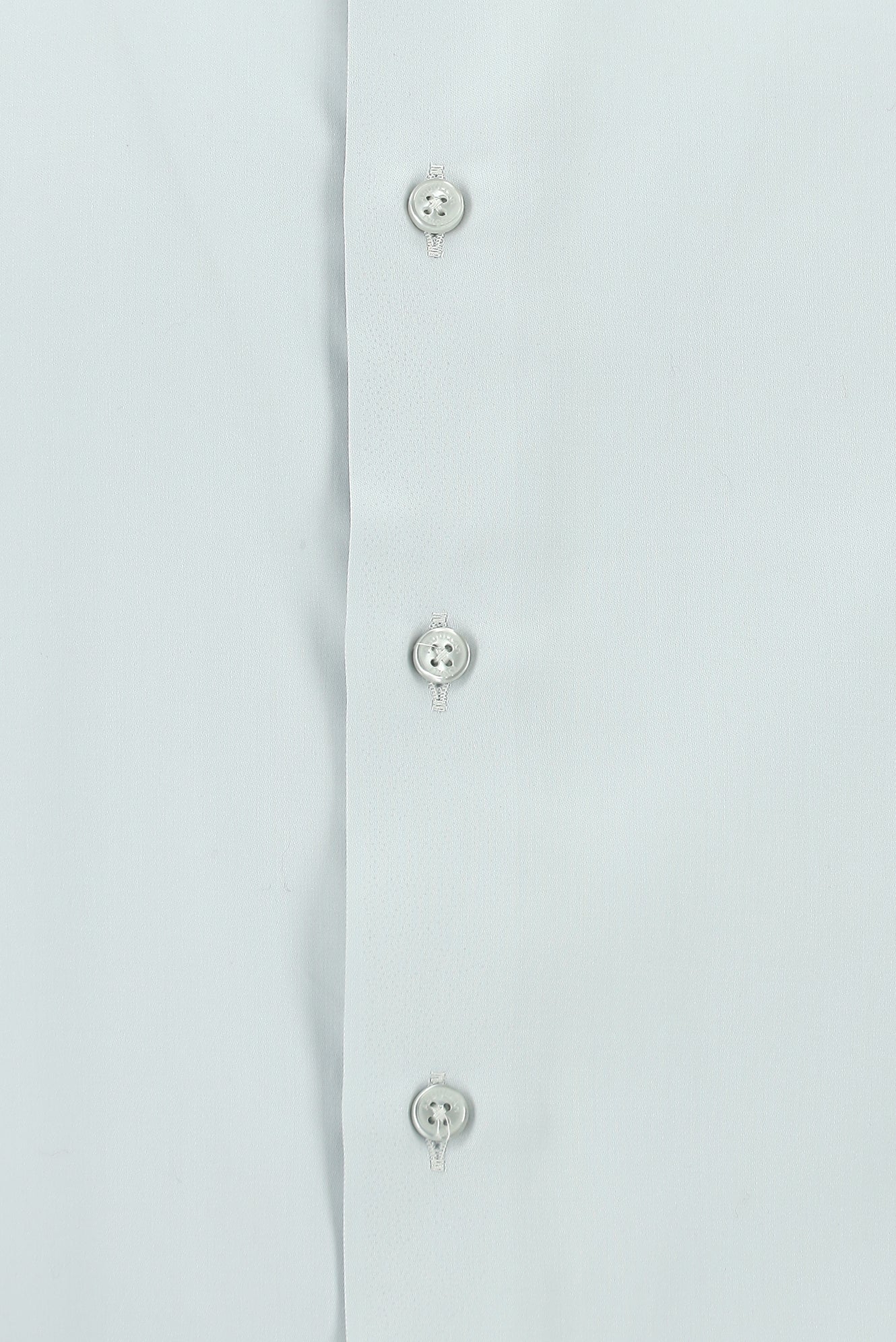 Orta Gri Uzun Kol Slim Fit Dar Kesim Klasik Non Iron Saten Pamuk Gömlek