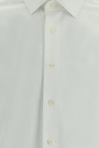 Beyaz Uzun Kol Slim Fit Dar Kesim Klasik Non Iron Saten Pamuk Gömlek