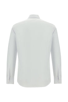Beyaz Uzun Kol Slim Fit Dar Kesim Non Iron Oxford Pamuk Gömlek