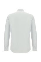 Beyaz Uzun Kol Slim Fit Dar Kesim Non Iron Oxford Pamuk Gömlek-Abdullah Ki??l?