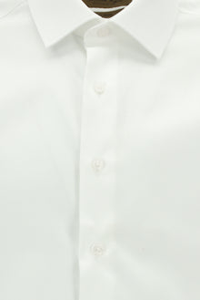 Beyaz Uzun Kol Slim Fit Dar Kesim Non Iron Klasik Pamuk Gömlek