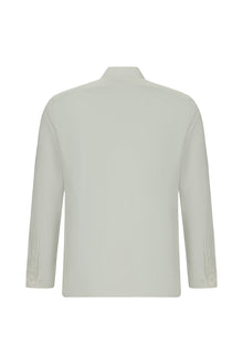 Beyaz Uzun Kol Slim Fit Dar Kesim Pamuk Klasik Non Iron Gömlek