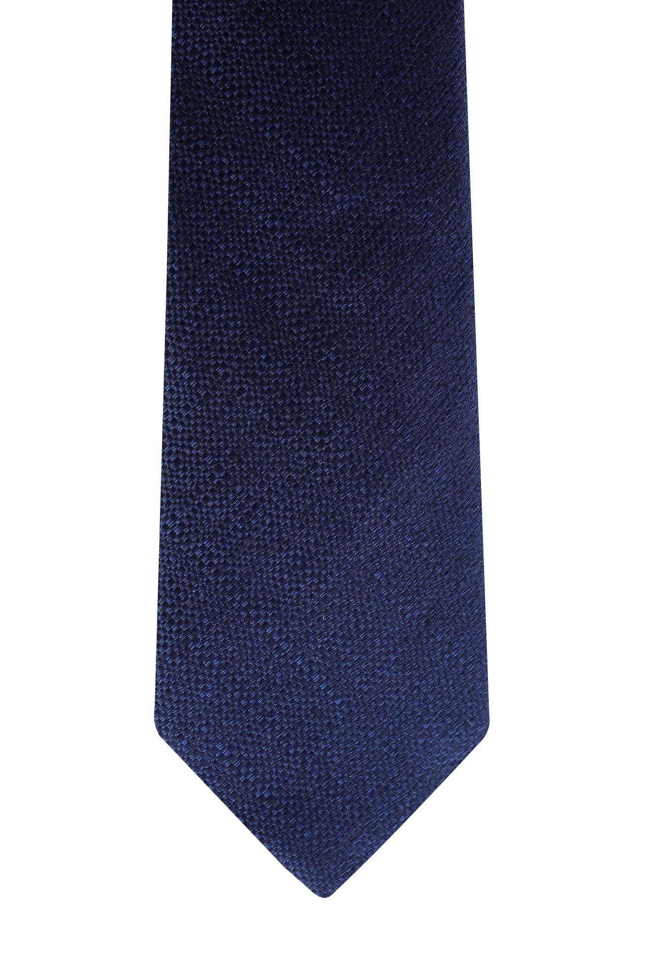 Koyu Lacivert İtalyan Desenli Kravat